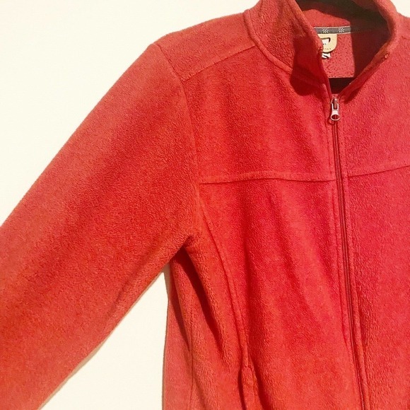 DAKINI Zip Up Jacket Activewear Pockets Small Red - Picture 4 of 7
